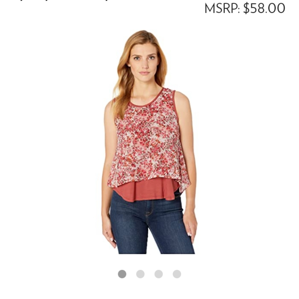 Double layer tank top